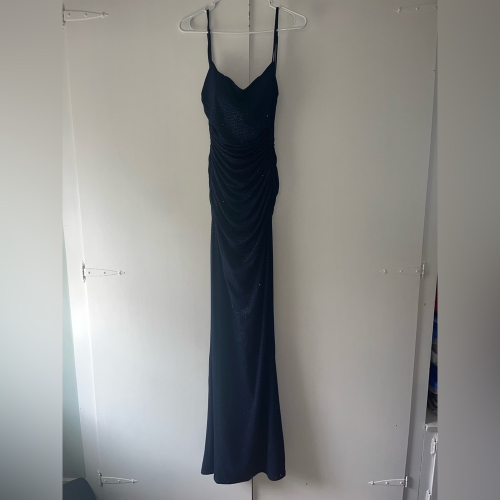 Navy Blue Formal Dress